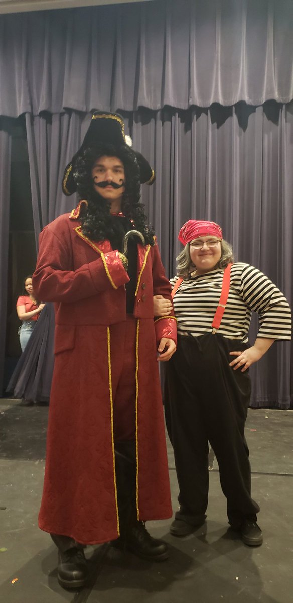 MrsNewtonsClass's tweet photo. Name a more iconic duo; I'll wait. 😂 @MSHSTheatre https://t.co/If50Ln5691