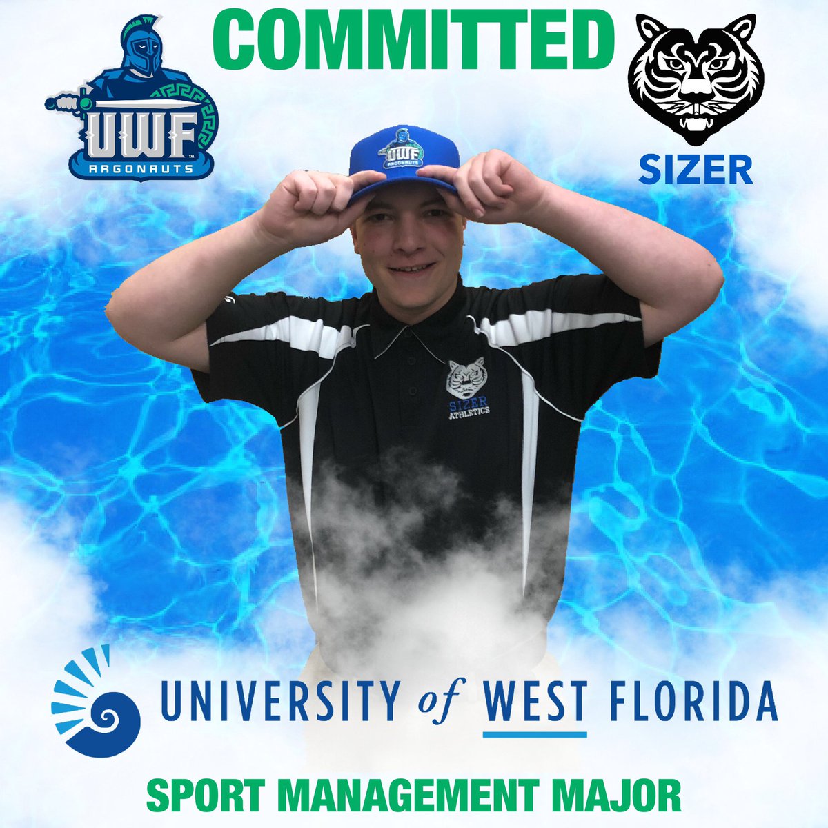 SamuelScobie77's tweet photo. Iβm excited to announce that after I graduate from @sizerschool this spring, I will be attending @UWF in Pensacola, Florida to pursue a Major in Sport Management! #UWF23 #UWF #FutureArgo #GoArgos https://t.co/1LA4r1uc8z