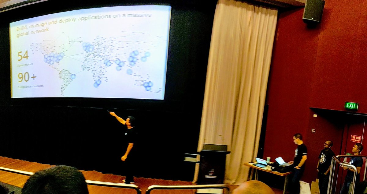 JCrawsh's tweet image. #GlobalAzure @JonathanWade opening the #Perth Global Azure Bootcamp with @sameera_man @nirmalmt @SergioZenatti