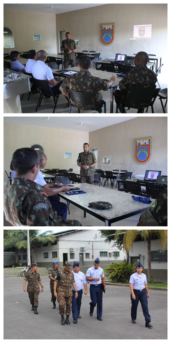 proximo2o's tweet image. Em 25 de abril, o Graduado Master da ALA 8 (Adj Cmdo da Aeronáutica) visitou o 7º BPE. O Batalhão foi escolhido para ser a Unidade da Guarnição de Manaus a transmitir, aquele militar, o trabalho do Adjunto de Comando do Exército de OM nível Unidade. Parabéns ST Washington! #7BPE
