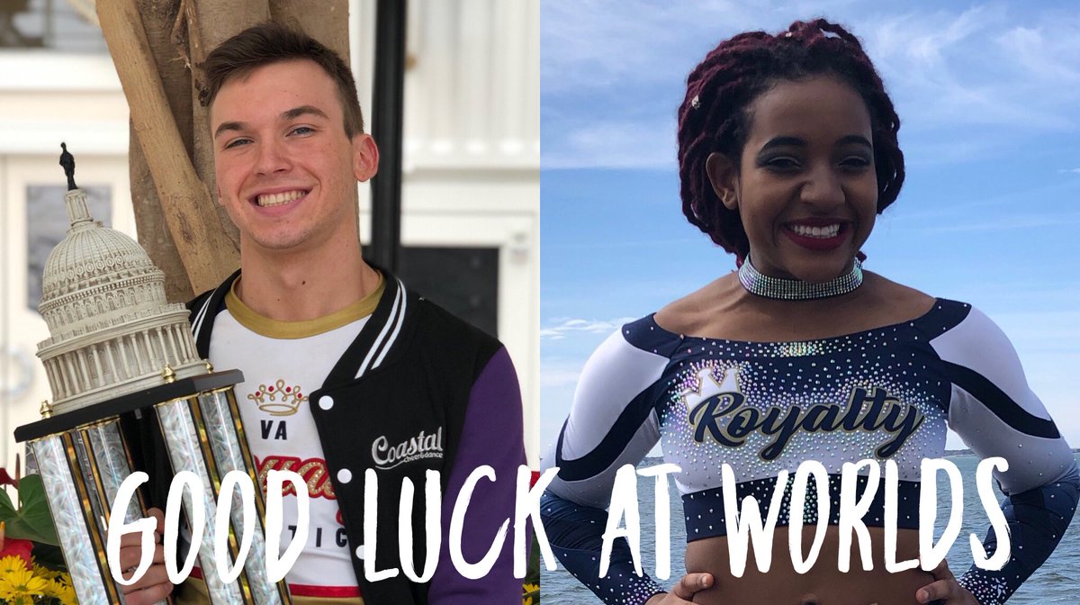 Good luck to Dawson and Faith as they compete at Cheerleading Worlds this weekend! 🌎💙🍀