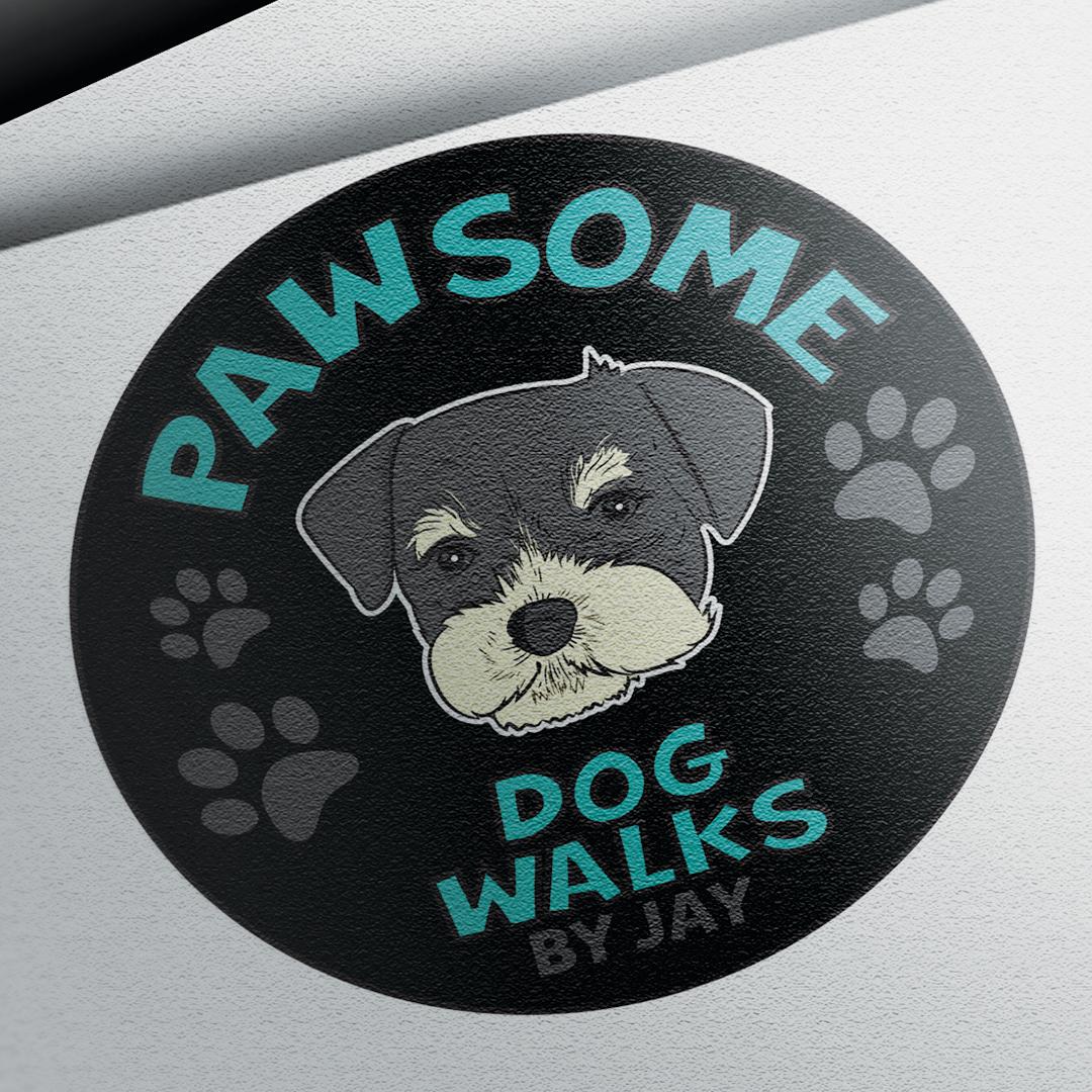 Logo Design for Pawsome Dog Walks by Jay 
#Logo #design #graphicdesign #graphicarts #art #design #drawing #illustration #logodesgin #personalizedlogo #creative #creators #designers #branding #marketing #market #advertisement #ads #posts #socialmedia #smallbusiness