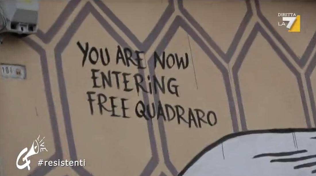 welikeduel's tweet image. Al quartiere Quadraro di Roma

#resistenti #propagandalive