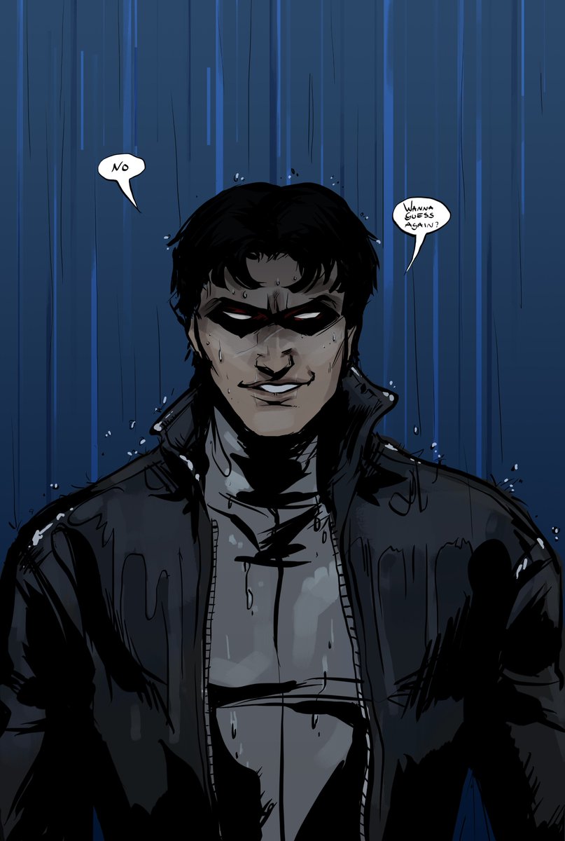 ZoeHackmann's tweet photo. So I'm kinda insecure about my art at the moment... I don't really know what to do with it - so I'm trying out inking and colouring I to took one of the iconic under the #Redhod panels and redrew it. #jasontodd #dc https://t.co/7SFH1TkkvY