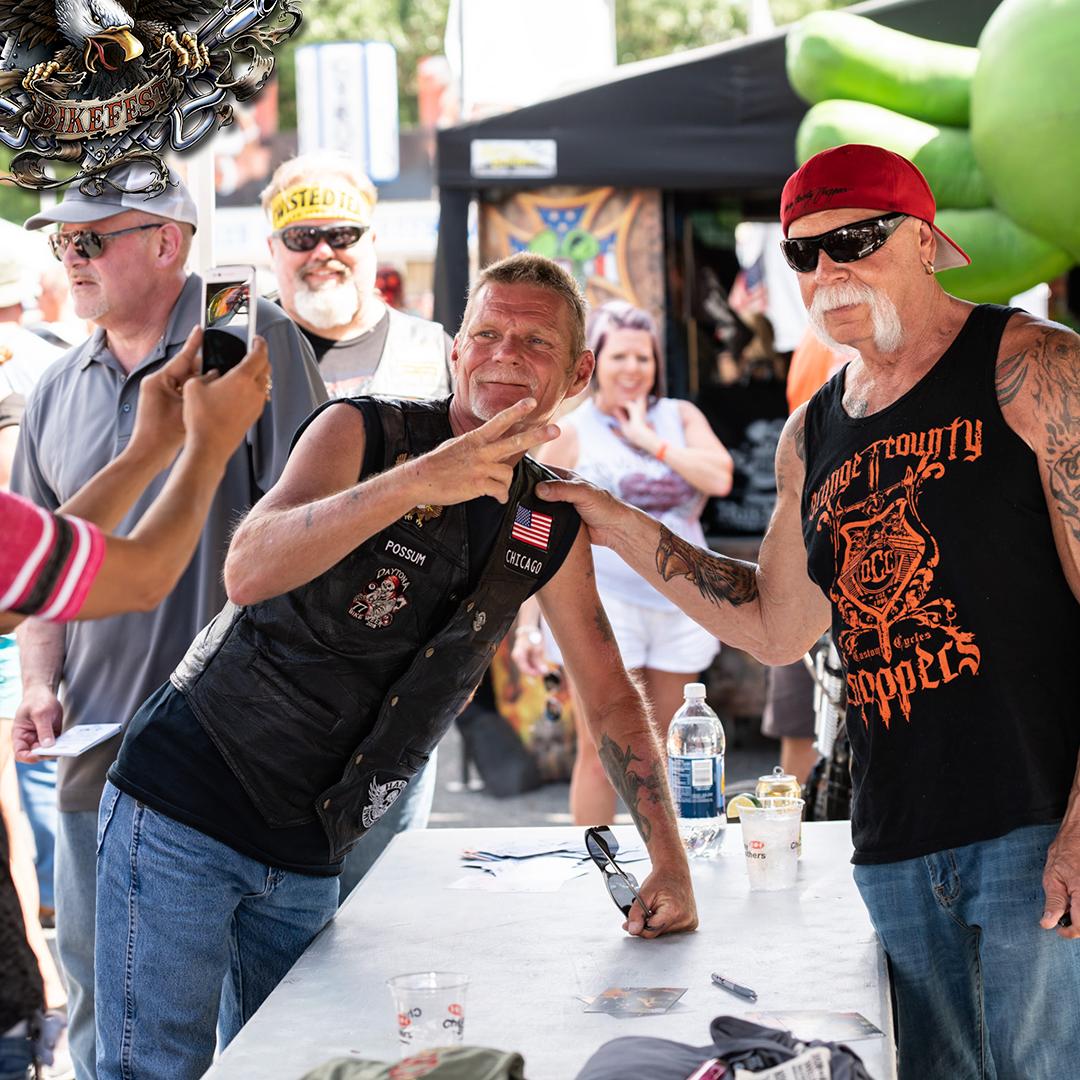 LeesburgBike's tweet photo. Meet Paul Sr. from @orangecountychoppers! Get your picture taken and talk bikes with Paul Sr.!! He will be at the OC Choppers booth daily from 12-4pm. 

#occhoppers #paulsr #orangecountychoppers #leesburgbikefest2019 https://t.co/ZtWh46HzxR
