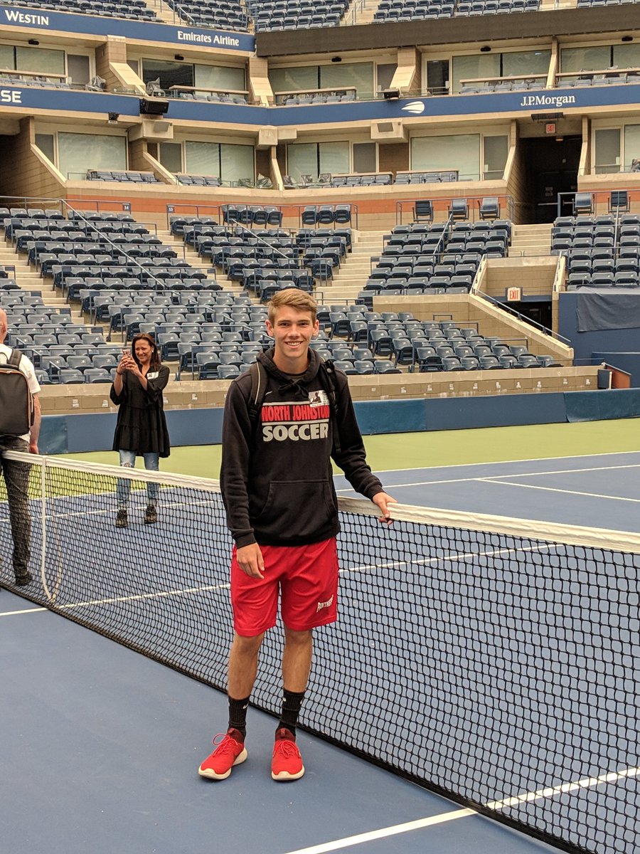 ssellers01's tweet photo. Soccer and tennis in NYC! #hes16 #memoriesmade #lovehimbig https://t.co/KngpgFgORv