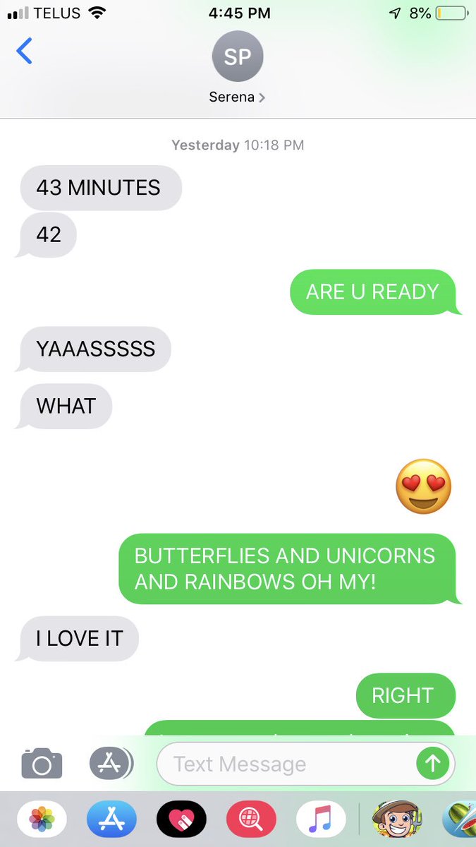 MMLxo's tweet photo. The @taylorswift13 &amp; @brendonurie ME! countdown was taken VERY seriously by @SerenaEva  and I... ❤️😂 https://t.co/4hFJYVu8ay