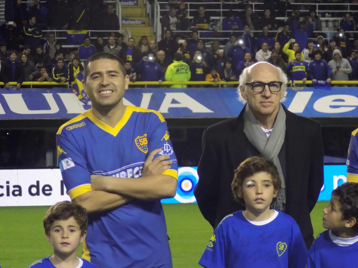 La última vez que Bianchi y Riquelme coincidieron en La Bombonera, fue la despedida de Sebastián Battaglia.