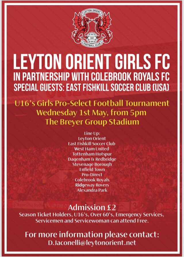 #onlyoneorient come join us this Wednesday and support our youth!