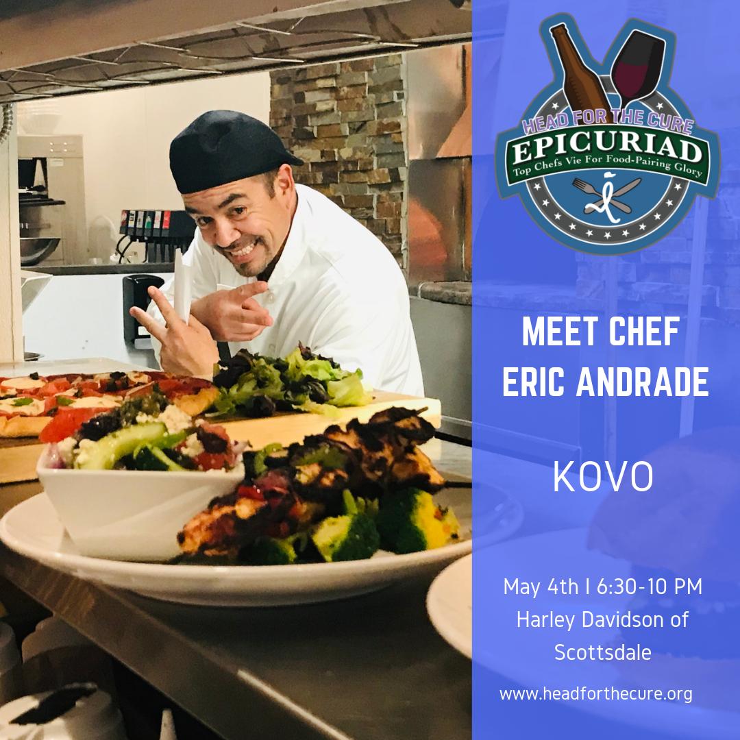 HeadfortheCure's tweet photo. Phoenix - So man great chefs at the Epicuriad on May 4th! Meet Chef Eric Andrade from Kovo Modern Mediterranean! See 15 chefs battling for the coveted chef jacket, and guess what? YOU GET TO BE THE JUDGE! https://t.co/uAASTm6D8k
@IvyBrainCenter @IvyFoundation @Beer4Brains https://t.co/UcPZs7yGQj