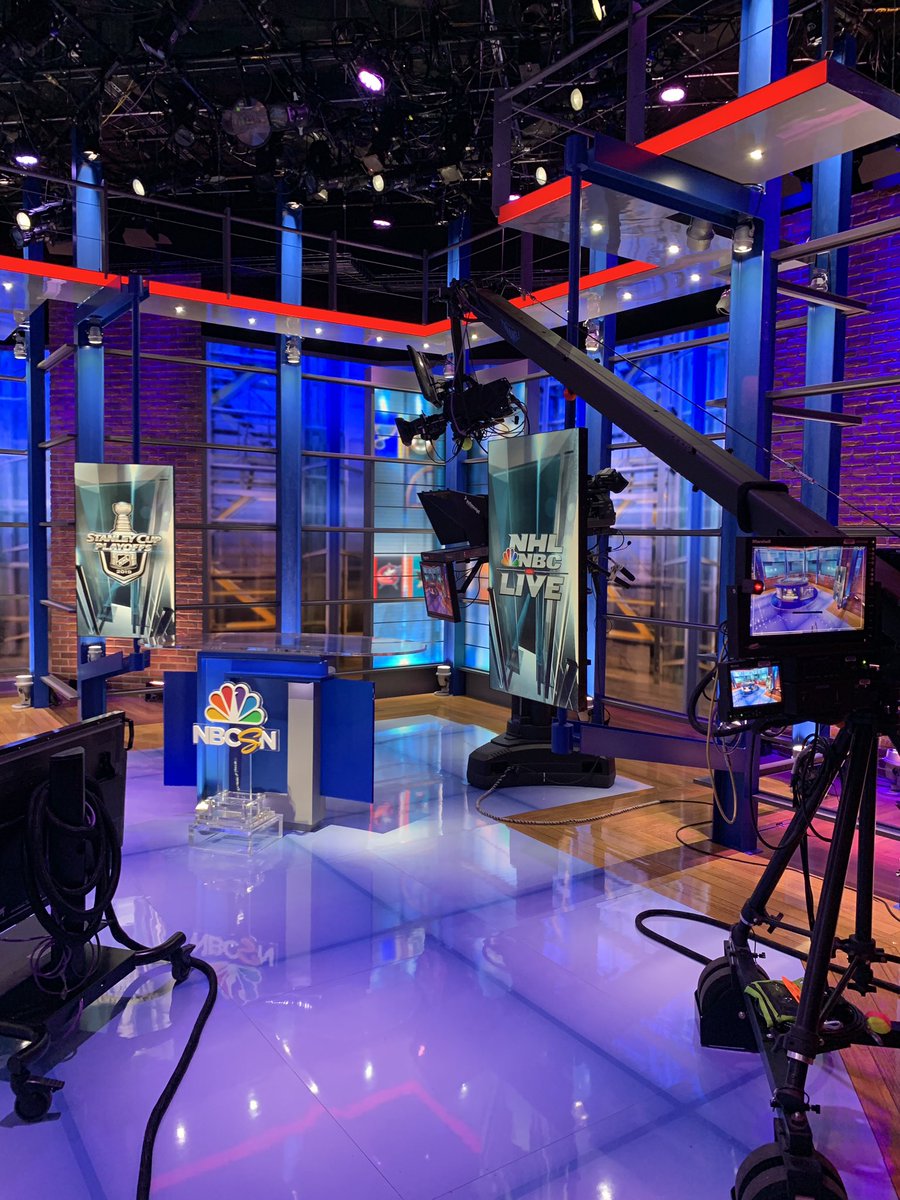 Back at it for Round 2!! @NHLonNBCSports