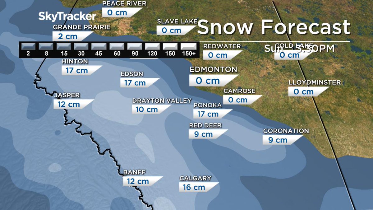 jessebeyer's tweet photo. I'm thinking 0-5cm of snow for Edmonton tonight and Saturday morning.There's a chance we walk away with next to no snow.  There is the possibility to see 10-20+cm in the central foothills, Red Deer and Calgary area Sat/Sun.  #abroads #abstorm #yeg #yegwx https://t.co/NqMBtYbAIE