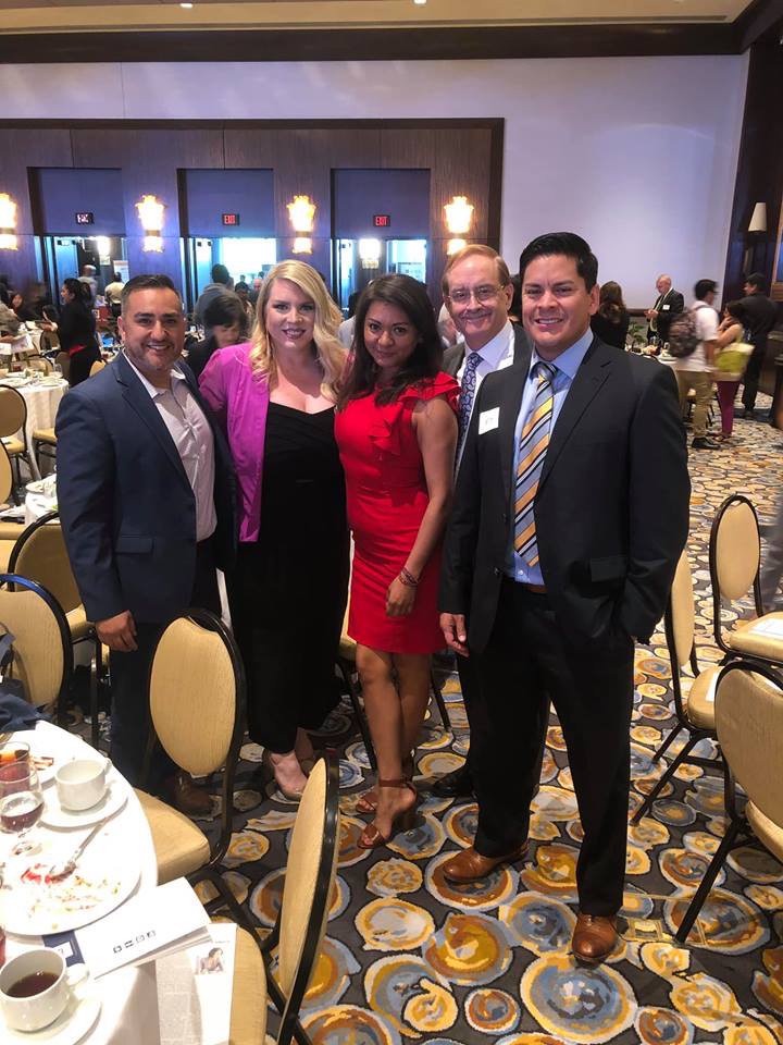 Mix965Houston's tweet photo. It was an amazing time at the @HispanicHouston CC Business Luncheon. We enjoyed the inspirational Houstonians and Texans like Mattress Mack, Lina Hidalgo, Sylvester Turner, Governor Greg Abbott, and Dr. Laura Murillo! #HispanicHouston #StrengthinNumbers #HispanicInfluence https://t.co/4UoDeW9xkn