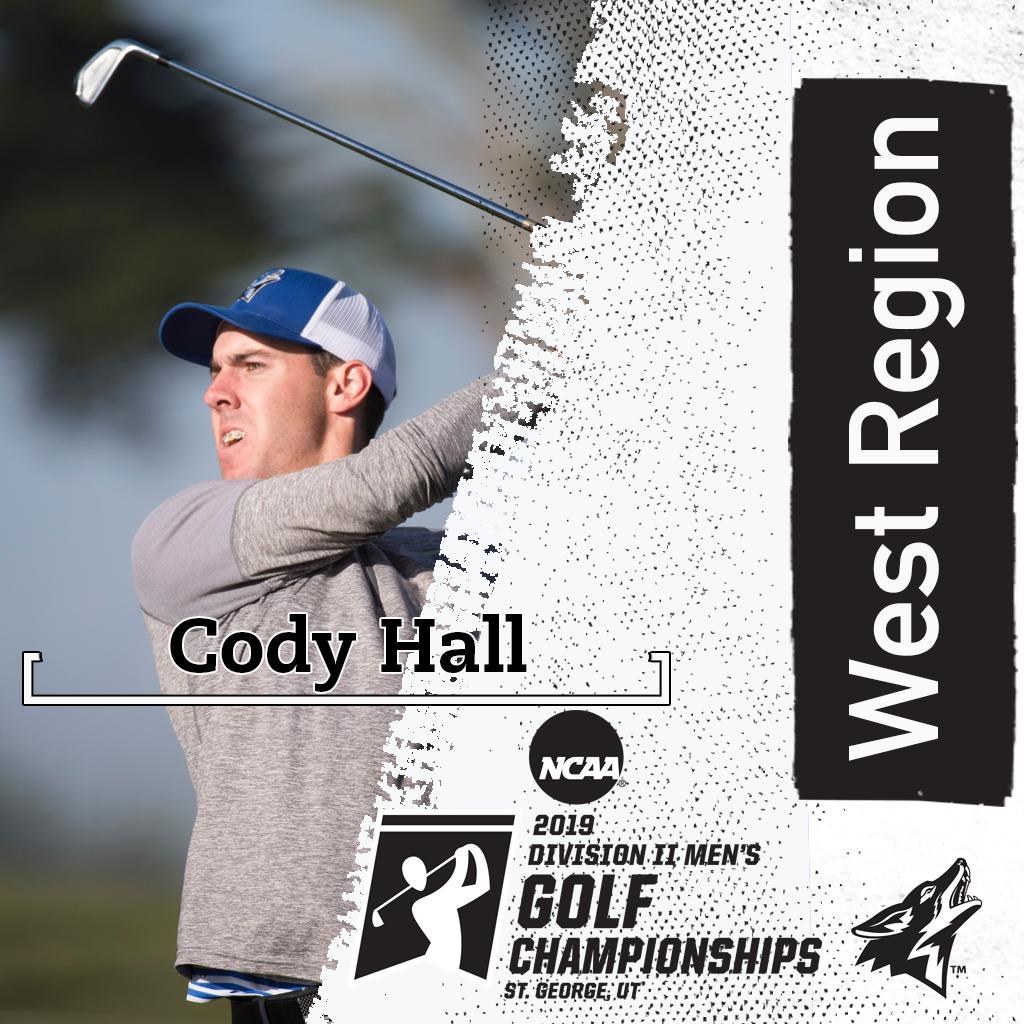 He's headed back! Congrats Cody on your #NCAAGolf nod!

Cody Hall Headed Back to NCAA Regional | Site is The Ledges in St. George

🗞️ bit.ly/2IL58Hi

#10TeamsONEPACK