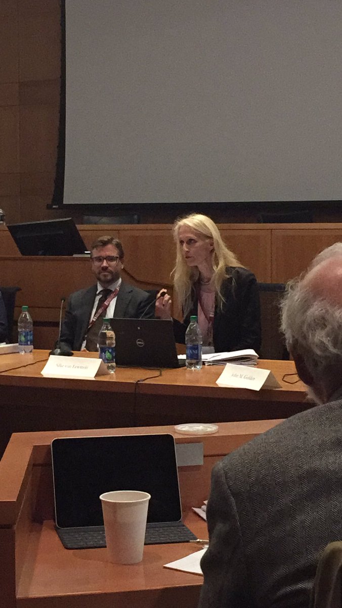 daanerikson's tweet photo. Silke von Lewinski, on fair use: “In Germany, we resist!” #FordhamIP https://t.co/agrzIN1Rgh