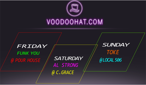 VoodooHat's tweet image. Our featured shows for the weekend start off with @FunkYouAugusta performing at @PourHouse tonight! See what other live music is happening in the triangle on voodoohat.com.
#livemusic #trianglenc