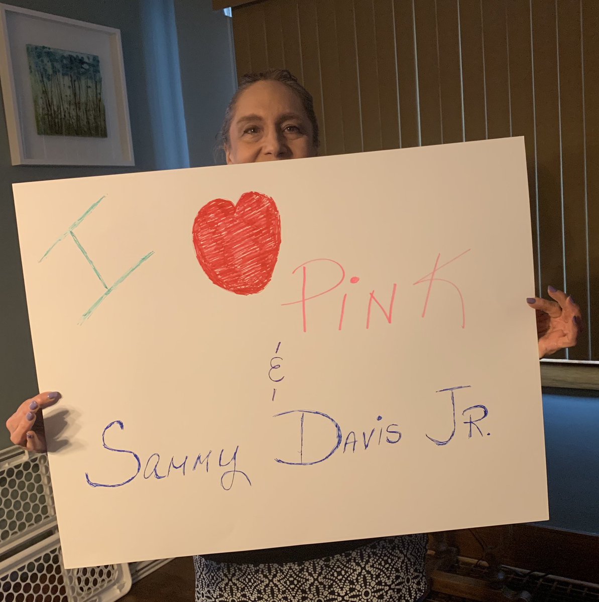 My auntie Sheila is excited for the <a href="/Pink/">P!nk</a> but she couldn’t make a definitive decision