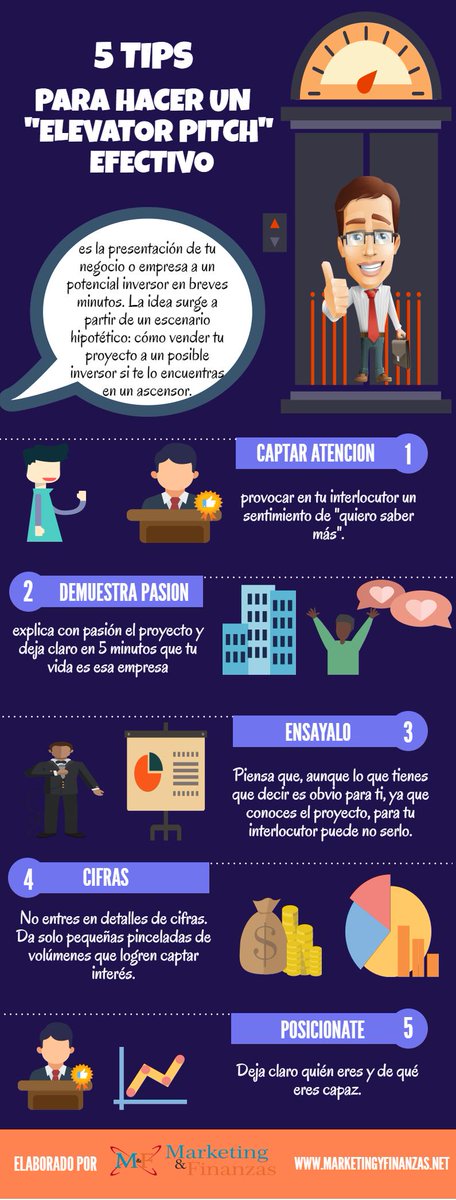 MktFinanzas's tweet image. 5 Tips para Hacer un #Pitch Contundente y Efectivo.
#PitchElevator 
goo.gl/zg4xWY