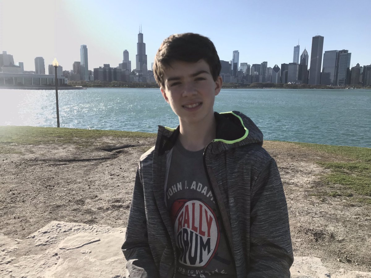 LongB227's tweet image. It’s a beautiful evening in Chicago #mathcon2019 @Revere7thGrade @RMSPRIDE @CLECLOTHINGCO