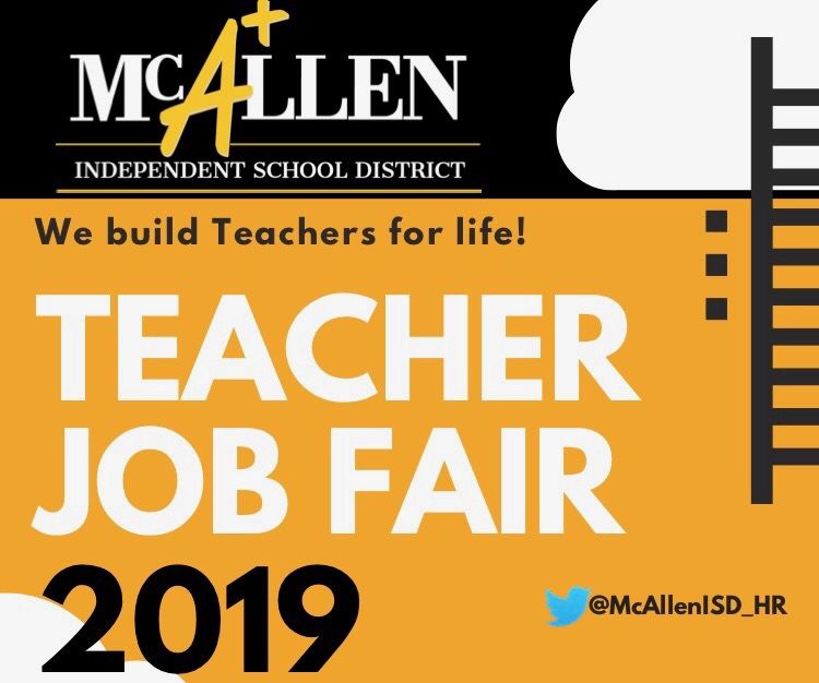 McAllen ISD on Twitter "McAllen ISD Teacher Job Fair 2019! TUESDAY