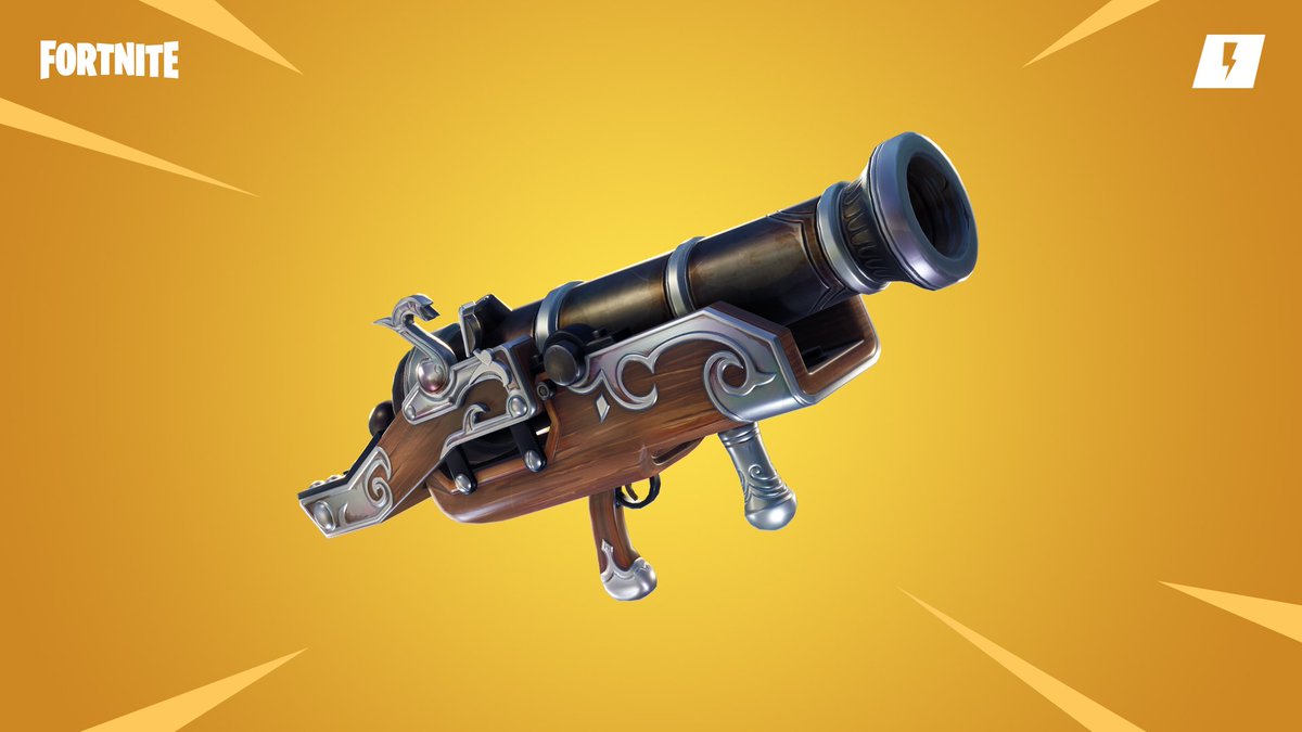 Fortnite On Twitter Carry Around A Handheld Cannon And Blast Away - fortniteverified account