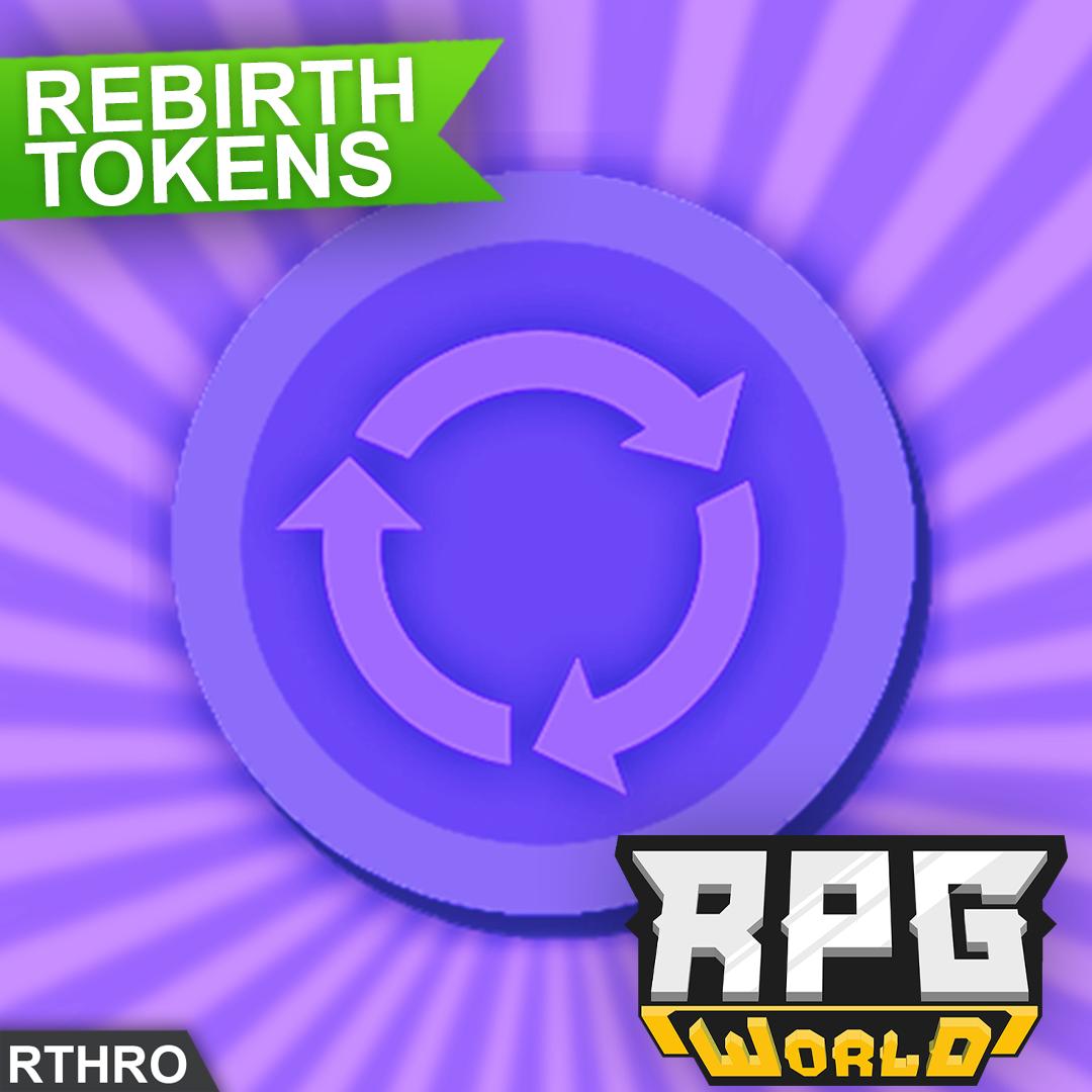 Evan Crackop On Twitter Go Check Out The New Rebirth Tokens - nuevo simulador rpg world de roblox