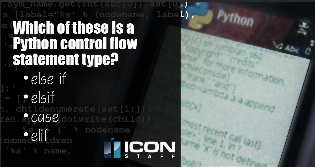 Iconstaff's tweet image. Friday coding question. Where are my Python folks? #CodingQuestions #Python #ProgrammingLanguage #BostonTech