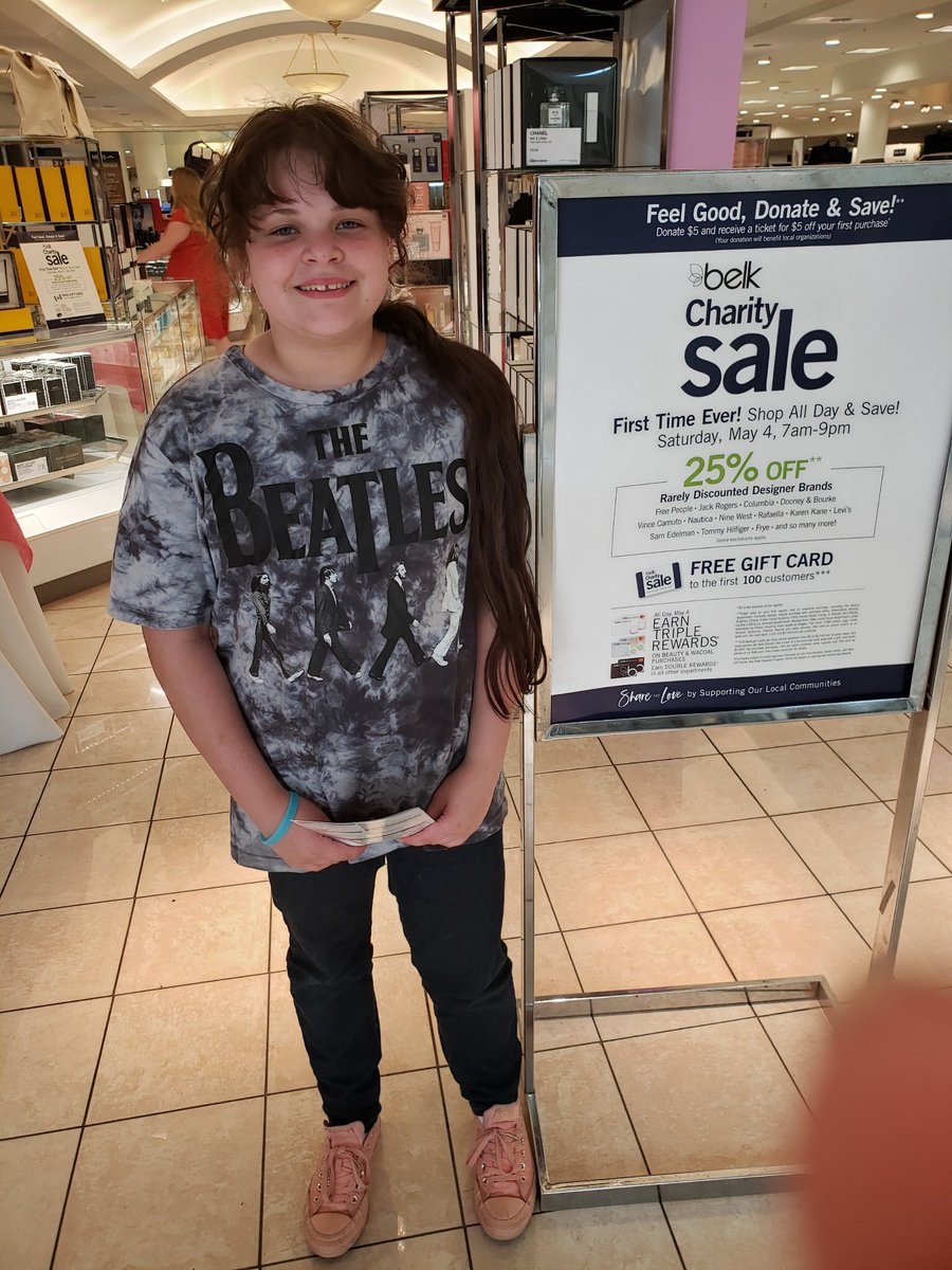 michellelanie18's tweet photo. Bailey, you did it! I’m so proud of your efforts at BELK’s and overcoming your shyness! YOU ROCK (especially in your Beatles shirt)! #BeALeader #BelieveInYourself #FCCLAfun #GSSFCCLA https://t.co/xTHpJcmEAg