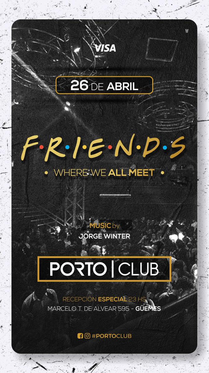 Viernes de Porto Club

Listas y beneficios 3513520595 o MD