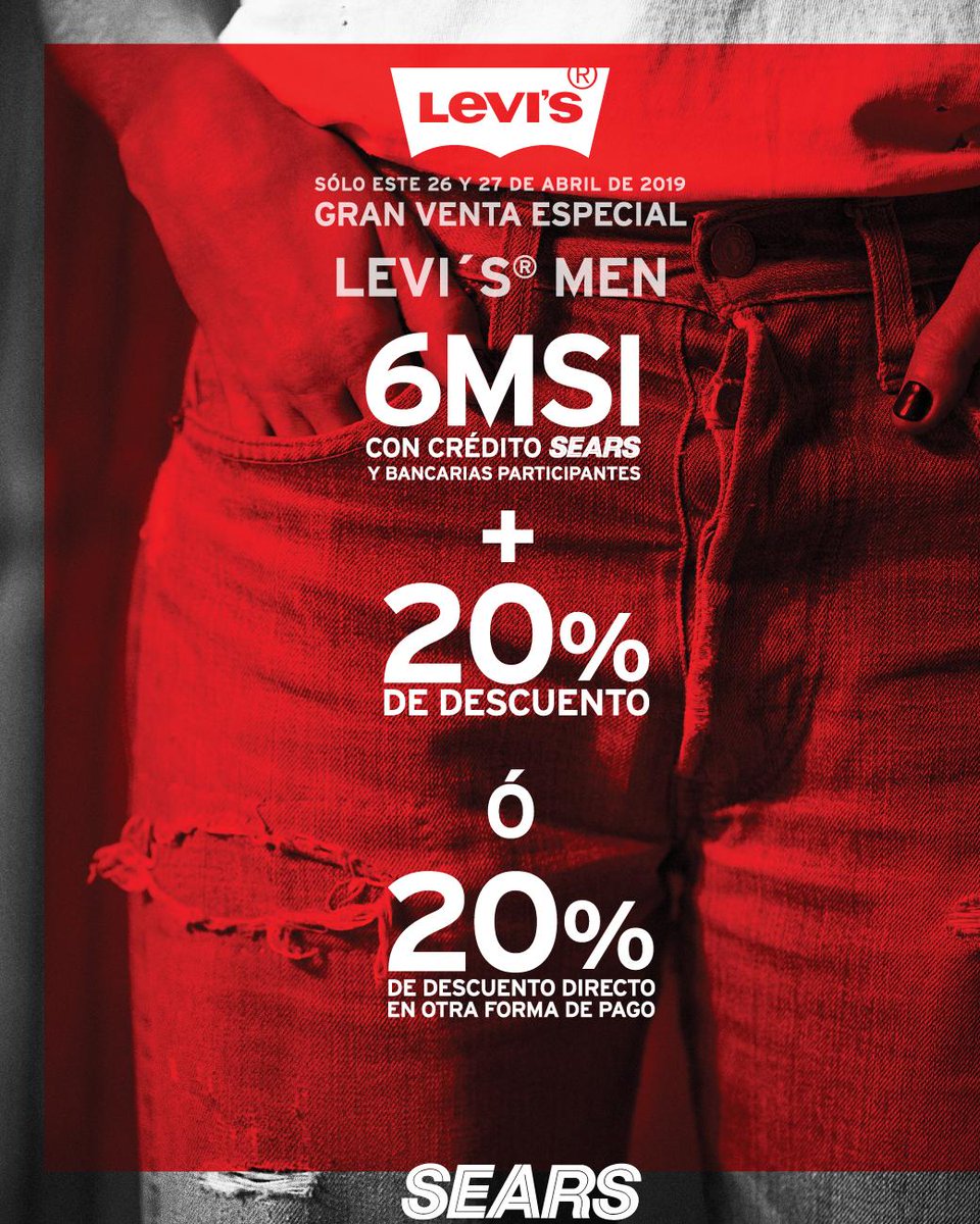 searsmexico's tweet photo. 🔥¡Gran Venta Especial #LevisMen!🔥 Visítanos en tienda y renueva tu #look con esta súper promoción.
Da clic aquí para más información 👉https://t.co/65bfzATMC3 https://t.co/ZZEhvmDueC