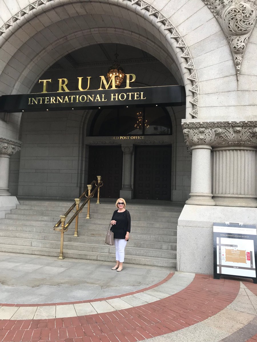 KMSvoboda_'s tweet photo. What a beautiful hotel!@TrumpWashingtonDC ⁦@mdamelincourt⁩. We look forward to next visit! #trumphotels #trumpwashingtondc https://t.co/72KE2xBhr0