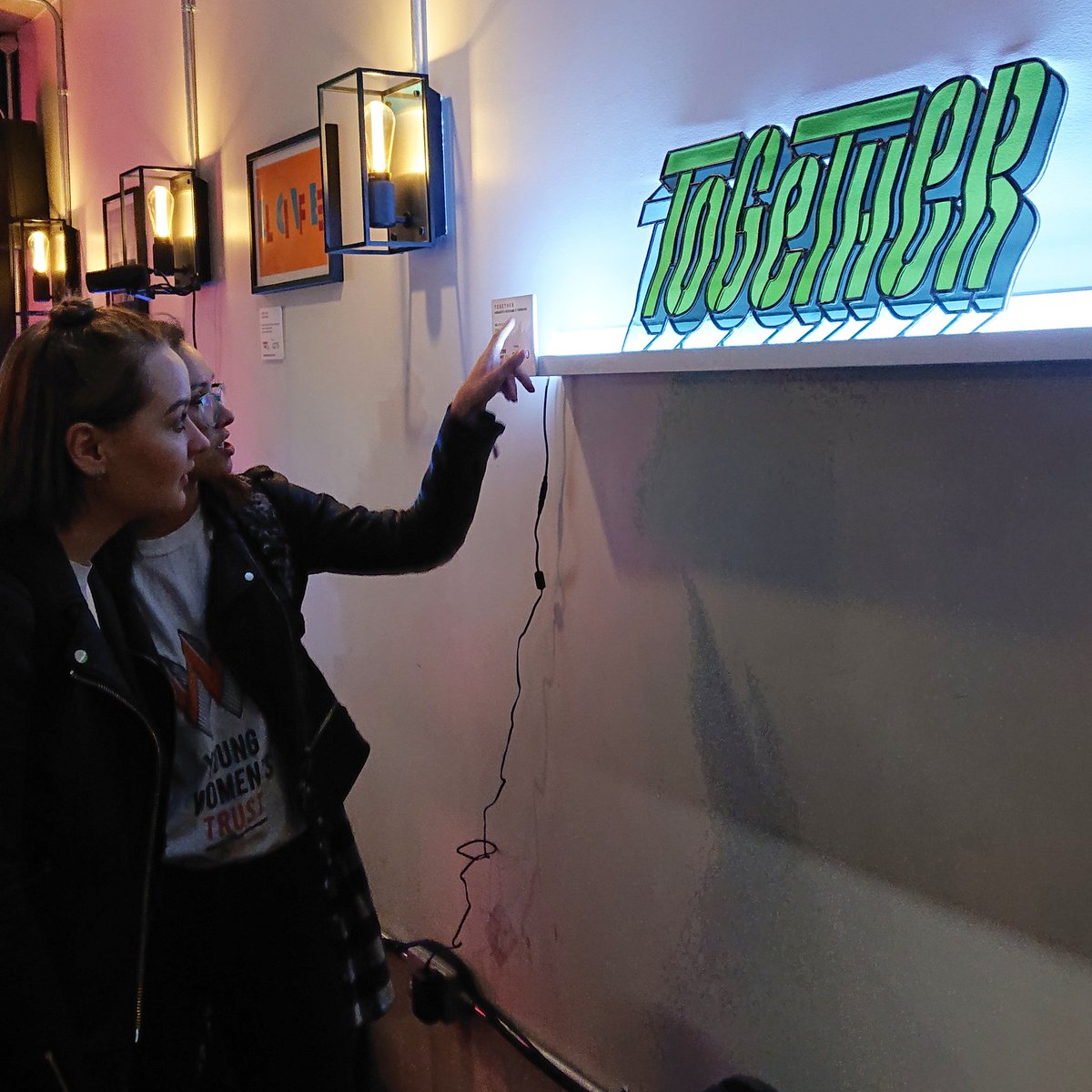 TrappedZoneOne's tweet photo. Thank you to everyone that came out to support our new exhibition #PositiveType, in aid of @artagainstknives. The show is now open daily from 12:00-18:00 till the 30th June 2019, and you can also view the works online via the @TrappedZoneOne shop at https://t.co/HXvvES9dg1 https://t.co/HjeVEZU5AX