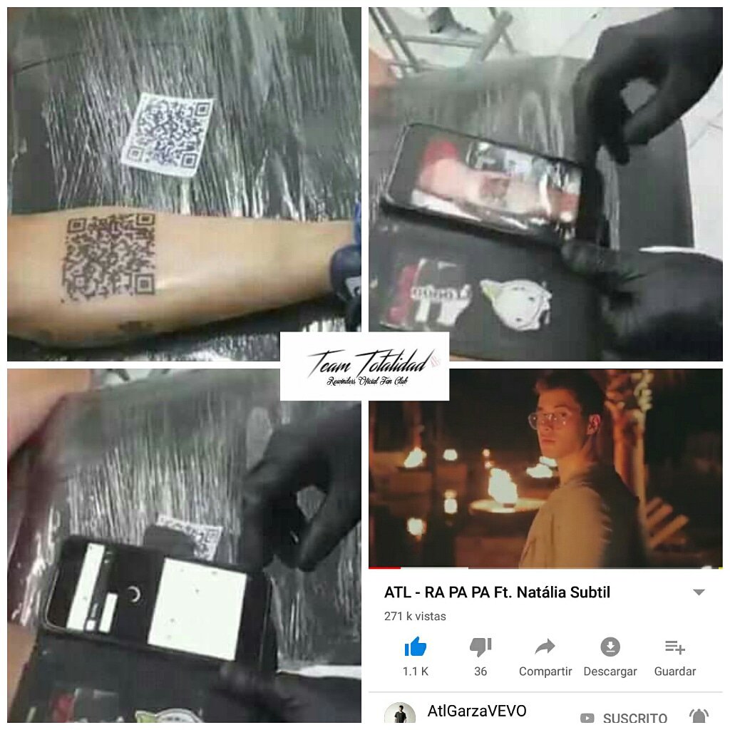 TeamTotalidadMX's tweet photo. ¿Quien más se hace ese tatuaje para escuchar #RAPAPA Rewinders? 😻😂 @atlgarza @nataliasubtil https://t.co/J07tWtAmoN