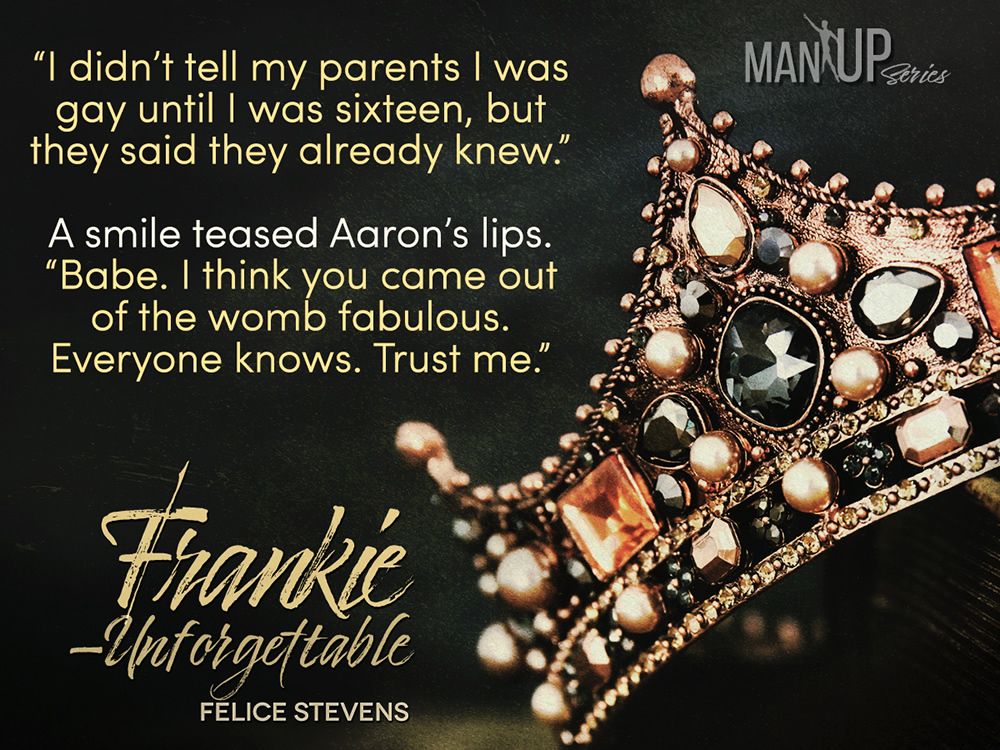 FeliceStevens1's tweet photo. •.★*...#Teaser Time ...*★.•
❈Get on #Amazon #KU ➜ https://t.co/9SEP5vBmKD
❈ Audible ➜ https://t.co/MB81WHoDtN
#ManUpSeries #FeliceStevens #fallingintobooks #mmromance #mmromancenovel #mmromancereads #mmromancebook #mmromancewriters https://t.co/wgoTfHlCU7