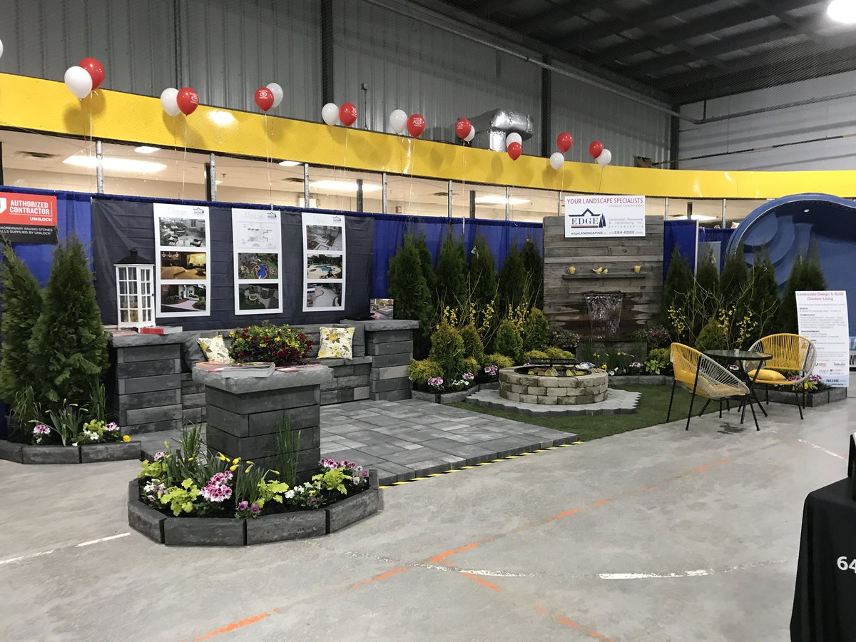 Come visit us! Stouffville Home &amp; Lifestyle Show. Get out of the rain and snow this weekend and relax on our patio. <a href="/UnilockLife/">Unilock</a> <a href="/SheridNurseries/">Sheridan Nurseries</a>
#ThinkSpring #Outdoorliving #PatioSeason #Hardscaping #Waterfeatures #Firefeatures #Unilock   12483 Ninth Line, Whitchurch-Stouffville