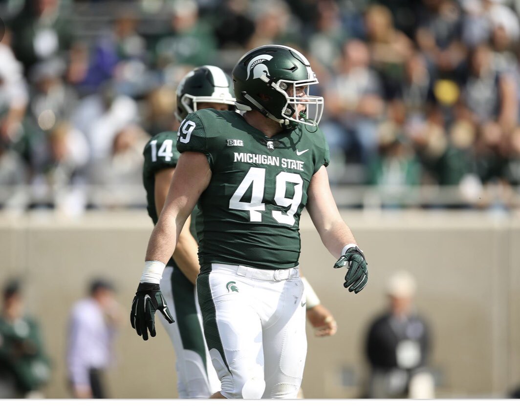 DollBrian's tweet photo. So proud of @max_rosie99 who received a full ride at Michigan State this past week. You have been rewarded for your hard work. #GoGreen https://t.co/NLHlI3oP9T