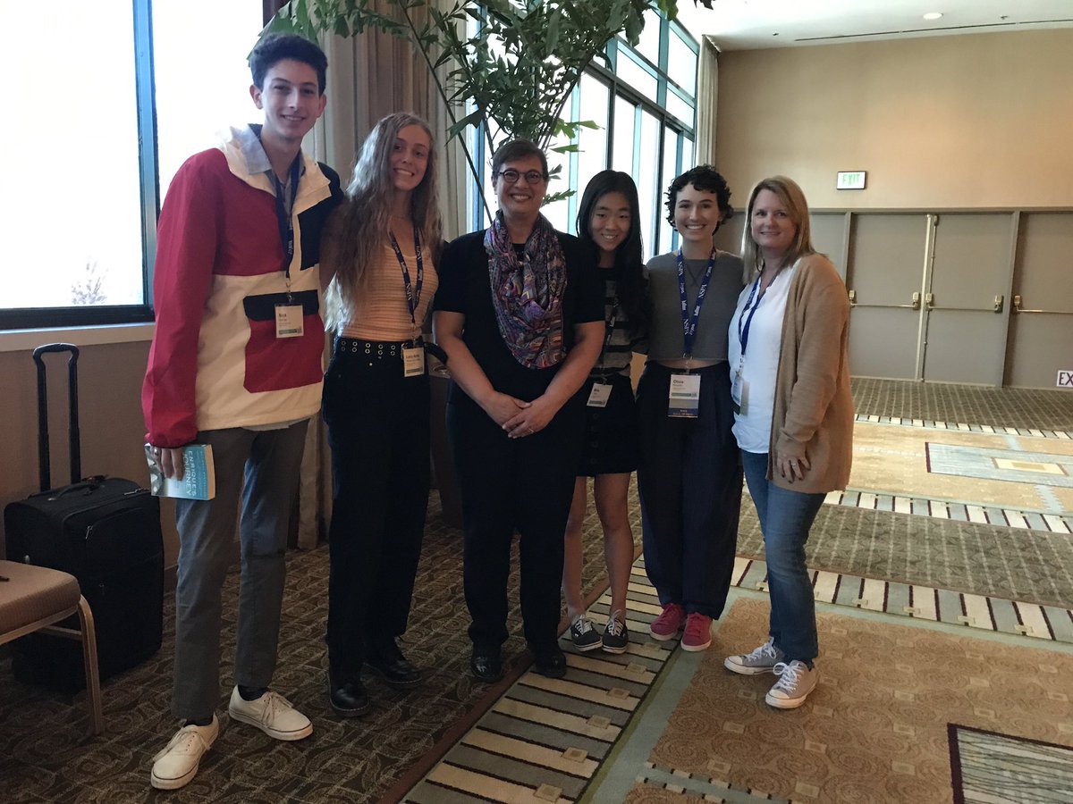 Inspiring conversations about the power and importance of journalism with Pulitzer Prize winning author <a href="/SLNazario/">Sonia Nazario</a>, and CA senator <a href="/HenrySternCA/">Henry Stern</a>, all in in a single day — now that’s authentic learning.