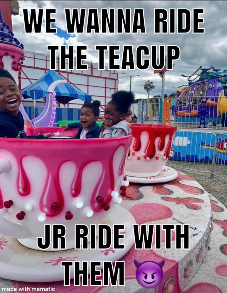 When u ask the wrong child to ride with the kids lmao 😂