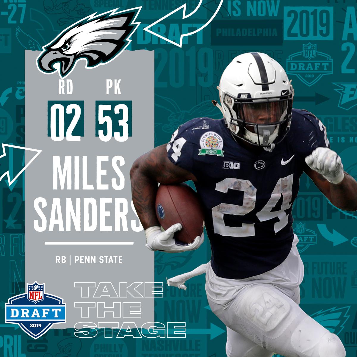philadelphia eagles miles sanders jersey