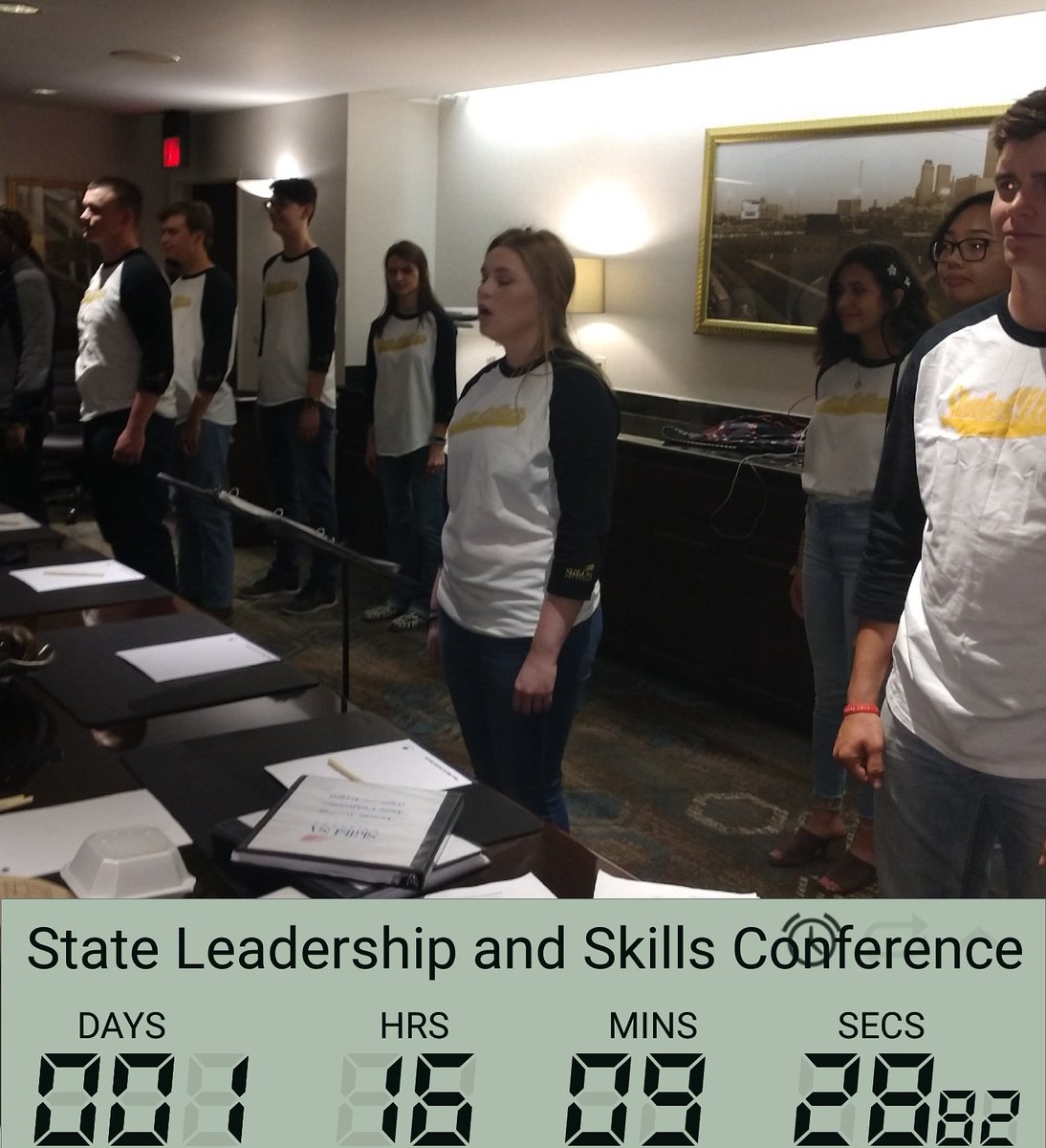 1 day 16 hours and counting until your 2019 SLSC is underway and your state officers are already on site working hard to prepare for your arrival.
#2019OKSLCS