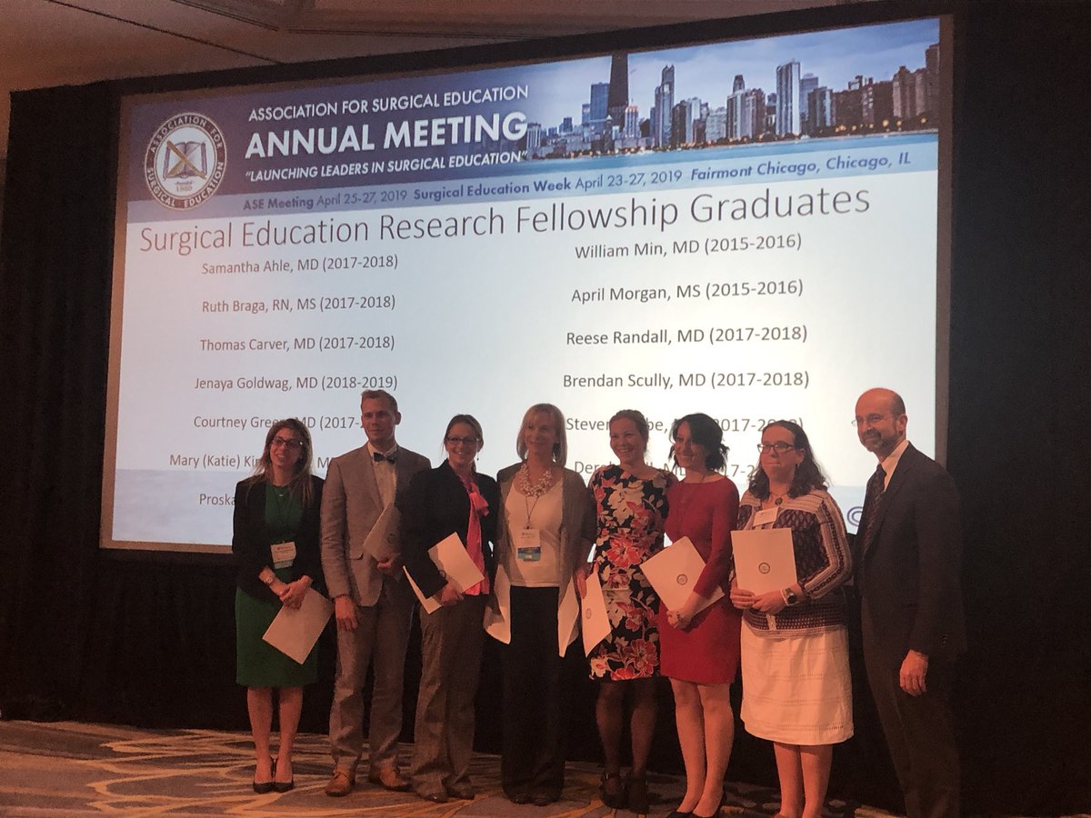 Look at all the new <a href="/Surg_Education/">Association for Surgical Education</a> SERFers!! Watch these folks for big things in surg ed! #SEW2019