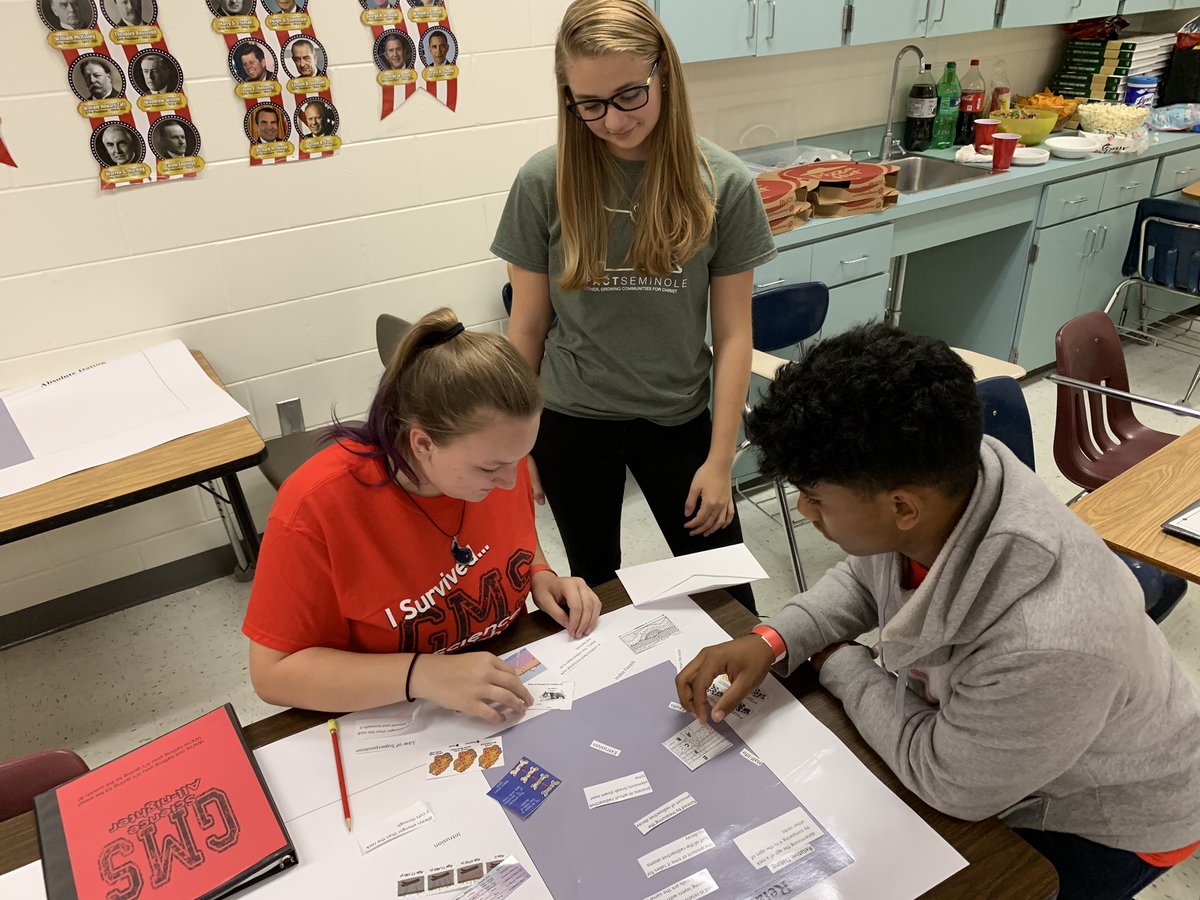 KarenMChenoweth's tweet photo. Students are reviewing earth concepts learned only in the 7th grade but tested in the 8th grade. Welcome Ss to Pictionary, jeopardy, and other small group review games!! #GalaxyLockIn2019 https://t.co/nnmjN4aU18