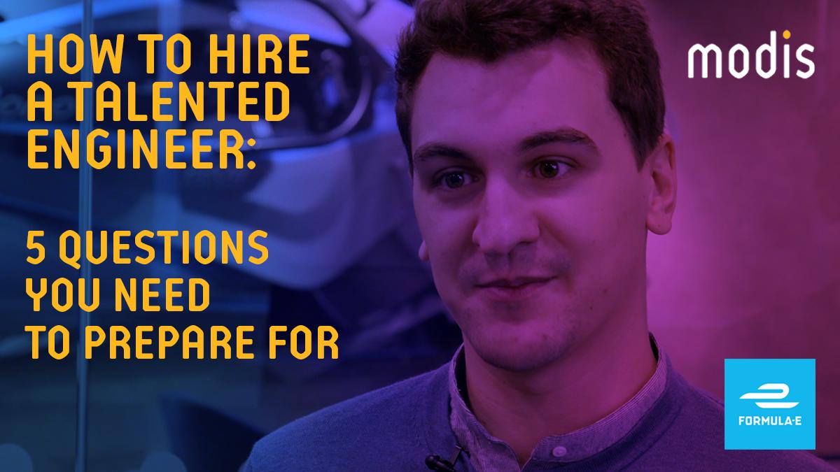 AdeccoGroup's tweet image. How to hire a talented engineer? 5 Questions you need to be prepared to answer. #InnovationManagerChallenge #ModisIMC19 @FIAFormulaE #ParisEPrix

🏎 modis.com/expertise/form…