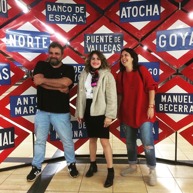 gonzalitter's tweet photo. #LaPrisa gracias @Crono_Teatro @metro_madrid @unicomplutense por dejarnos ser parte de esta maravillosa experiencia https://t.co/7AkeTnqS18