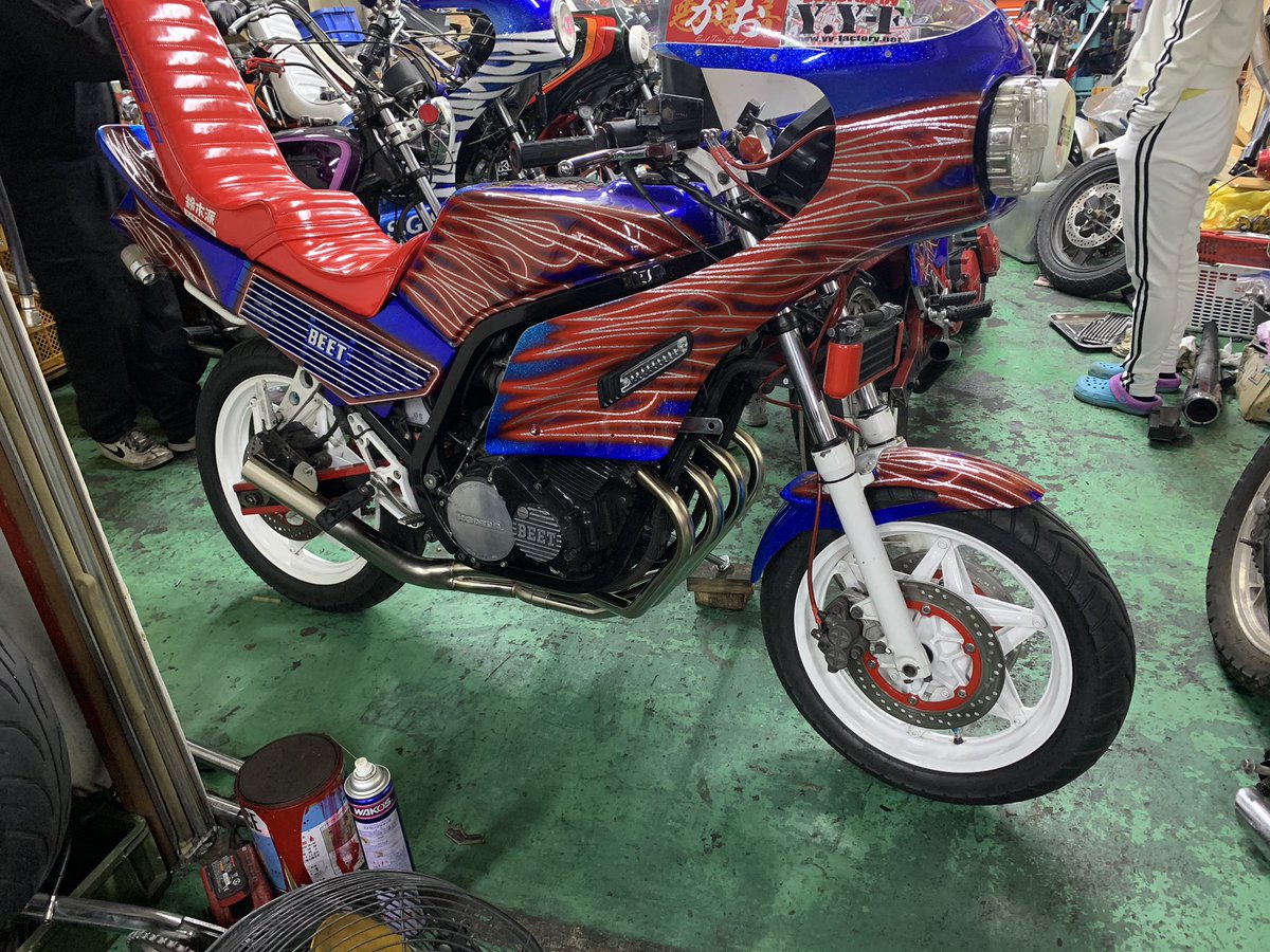 CBX400F キャンディーライフ外装セット