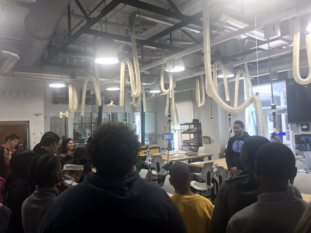 SmoovKris's tweet image. @jshdickens Organized a UNC Field Trip so @StemEHS could see the MakerSpace building, meet professors, view the campus, &amp;amp; hear the Harmonyx a capella group! #STEMSharksBYTE #TeamSTEM #STEMulatingMinds #VANCECoProud #VCSBetterTogether2018 #VCSNoExcuse #VCSBelieveIt @VanceCoSchools