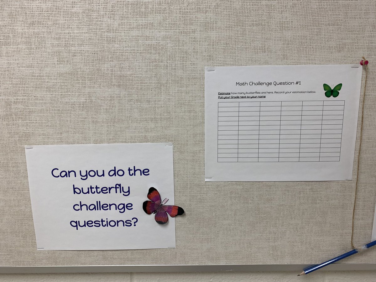 HaleyKhatib's tweet photo. Spicing up my art bulletin boards with some challenge questions @d_martin05 would be so proud! #crosscurricular #steam #sesrd https://t.co/8bO3gFu6hv