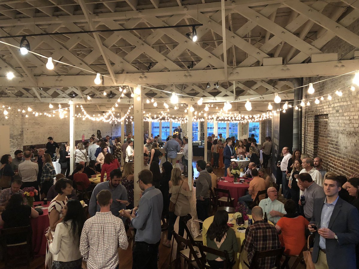 billkingDTR's tweet photo. Awesome event with @NewReveille for the @MeFineNC at the beautiful Stockroom at 230 on Fayetteville St. Great food and music for a great cause. https://t.co/rmGopJQY8V