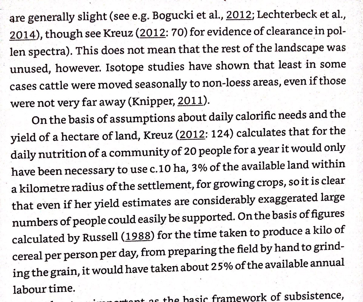 The first European farmers were pretty restricted in their environmental range. Earlier in the chapter, it explains this is the cause of WHG survival in the other areas, and why EEF and WHG intermarried so little.