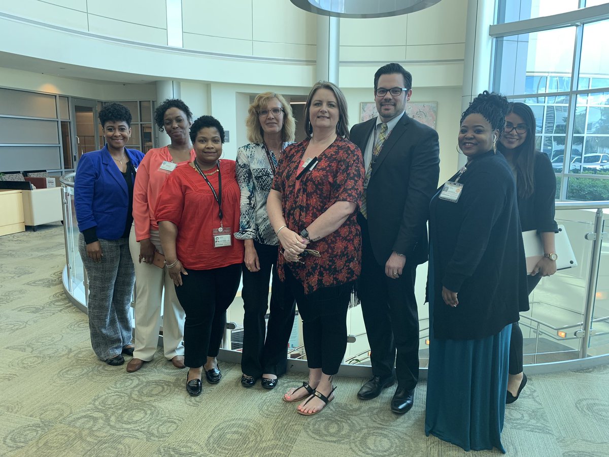 EnjoliMckinley's tweet image. Thank you Matthew Palmer for giving us #Admins a tour of the PTC @MDAProtons Center. It truly helped me to understand what @cd_fuller does and why it is so important. Glad to be apart of #makingcancerhistory @MDAndersonNews